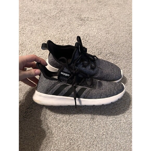 adidas Cloudfoam Pure 2.0 Womens Sz 7.5 Running Shoes‎ Gray/black Sneakers - Picture 6 of 7